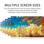 DH-A10 โปรเจคเตอร์สมาร์ท HD 5.8 นิ้ว 4200 ลูเมน 1280 x 800P พร้อมรีโมทคอนโทรล ระบบ Android 6.0 รองรับ WiFi, Bluetooth, HDMIx2, USBx2, VGA, AV IN/RCA, RJ45, LAN
