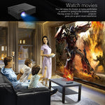 UC68 โปรเจคเตอร์ LED HD 1080P สำหรับโฮมเธียเตอร์มัลติมีเดีย 80ANSI 800x400 รองรับ USB/SD/HDMI/VGA/IR รุ่น UC68 800x400