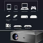 Vivibright F30 โปรเจคเตอร์สมาร์ท Full HD 1920 x 1080P 5.8 นิ้ว 4200 ลูเมน พร้อมรีโมท รองรับ Audio out / SPDIF / AV in / USB / HDMI รุ่น F30 สีดำ