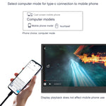 จอแสดงผลพกพา HD ขอบแคบ ขนาด 14 นิ้ว M8 1080P Ultra-thin