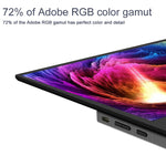 จอแสดงผลพกพา HD ขอบแคบ ขนาด 14 นิ้ว M8 1080P Ultra-thin