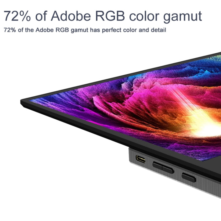 จอแสดงผลพกพา HD ขอบแคบ ขนาด 14 นิ้ว M8 1080P Ultra-thin