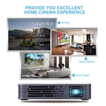 โปรเจคเตอร์มัลติมีเดียพกพา P8I ความละเอียด 854x480 100LM