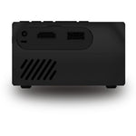 YG320 โปรเจคเตอร์ LED ขนาดเล็ก 320*240 โรงภาพยนตร์ที่บ้าน, รองรับ HDMI & AV & SD & USB