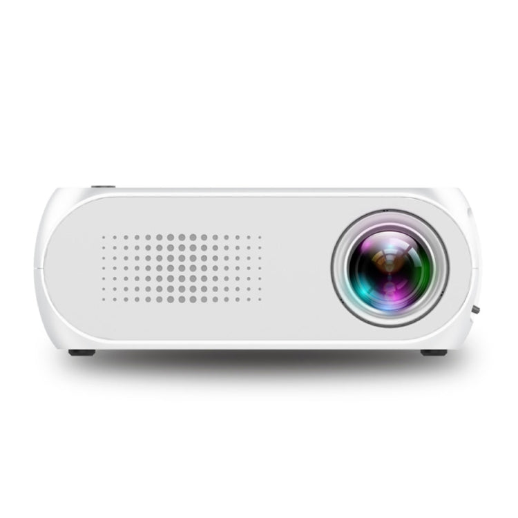 YG320 โปรเจคเตอร์ LED ขนาดเล็ก 320*240 โรงภาพยนตร์ที่บ้าน, รองรับ HDMI & AV & SD & USB