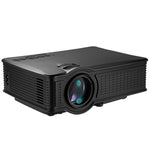 LY-50 โปรเจคเตอร์ LED โรงภาพยนตร์ที่บ้าน ความสว่าง 1800 ลูเมน ความละเอียด 1280x800 พร้อมรีโมทคอนโทรล, รองรับ AV & USB & VGA & HDMI, LY-50