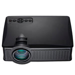 LY-50 โปรเจคเตอร์ LED โรงภาพยนตร์ที่บ้าน ความสว่าง 1800 ลูเมน ความละเอียด 1280x800 พร้อมรีโมทคอนโทรล, รองรับ AV & USB & VGA & HDMI, LY-50