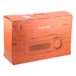 Wejoy L5 Home Theater Adjustable Optical Keystone Full HD 1080P LED LCD Video Projector with Remote Control