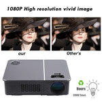 โปรเจคเตอร์วิดีโอ LED LCD Full HD 1080P ปรับมุมภาพได้ Wejoy L5 Home Theater พร้อมรีโมทคอนโทรล
