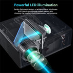 โปรเจคเตอร์ LED ขนาดเล็ก RD825 ความละเอียด 1280x720 2200LM สำหรับโฮมเธียเตอร์ รองรับ HDMI, AV, VGA และ USB รุ่นทั่วไป