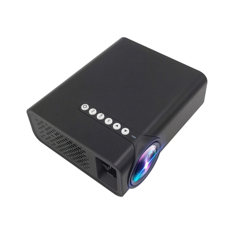 โปรเจคเตอร์ LED ขนาดเล็ก YG520 ความละเอียด 800x480 1800LM สำหรับโฮมเธียเตอร์ รองรับ HDMI, AV, SD, USB และ VGA รุ่นสำหรับมือถือ