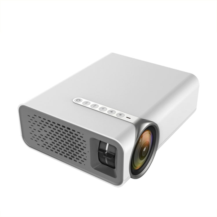 โปรเจคเตอร์ LED ขนาดเล็ก YG520 ความละเอียด 800x480 1800LM สำหรับโฮมเธียเตอร์ รองรับ HDMI, AV, SD, USB และ VGA รุ่นสำหรับมือถือ