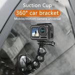 ขาตั้งหนีบแบบดูด Suction Cup Jaws Flex สำหรับ GoPro, Insta360, DJI และกล้องแอคชั่นอื่นๆ, ขาตั้งหนีบ Jaws Flex