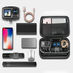 กล่องใส่ของแบบพกพากันกระแทกกันน้ำ RUIGPRO สำหรับ DJI Osmo Action ขนาด: 28cm x 19.7cm x 6.8cm, ขนาดกลาง