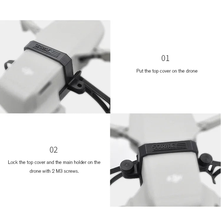 STARTRC ขาตั้งเพิ่มความสูงดูดซับแรงลอยตัวสำหรับ DJI Mavic 2 mini, สำหรับ DJI Mavic 2 mini