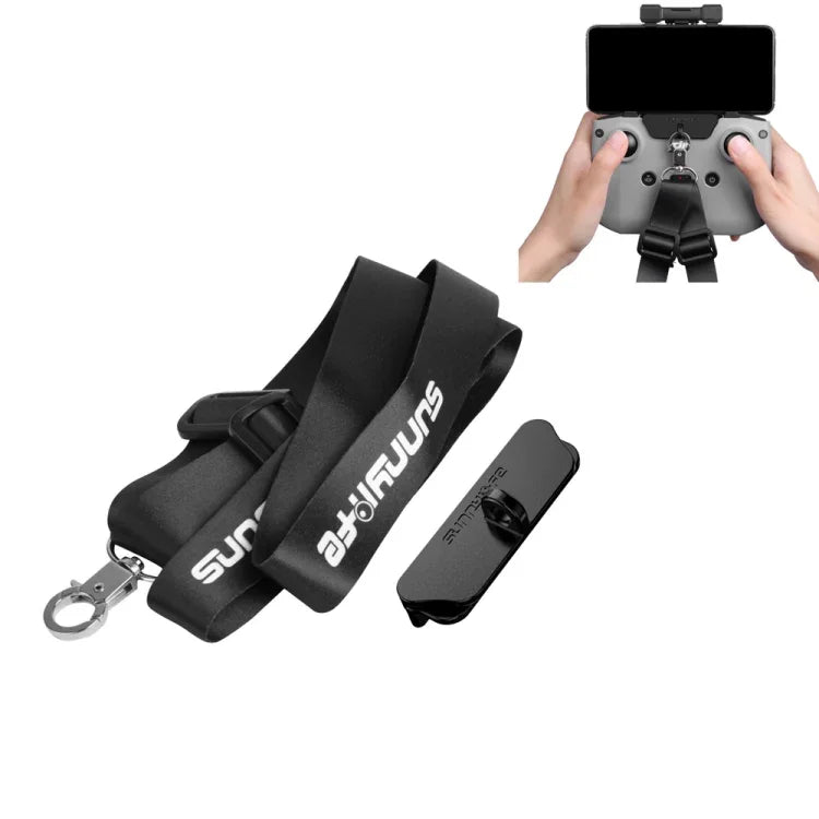 สายคล้องพร้อมตะขอแขวนรีโมทคอนโทรล Sunnylife AIR2-Q9294 สำหรับ DJI Mavic Air 2