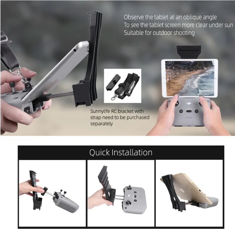 ขาต่อแผ่นรีโมทคอนโทรล Sunnylife AIR2-Q9293 สำหรับ DJI Mavic Air 2