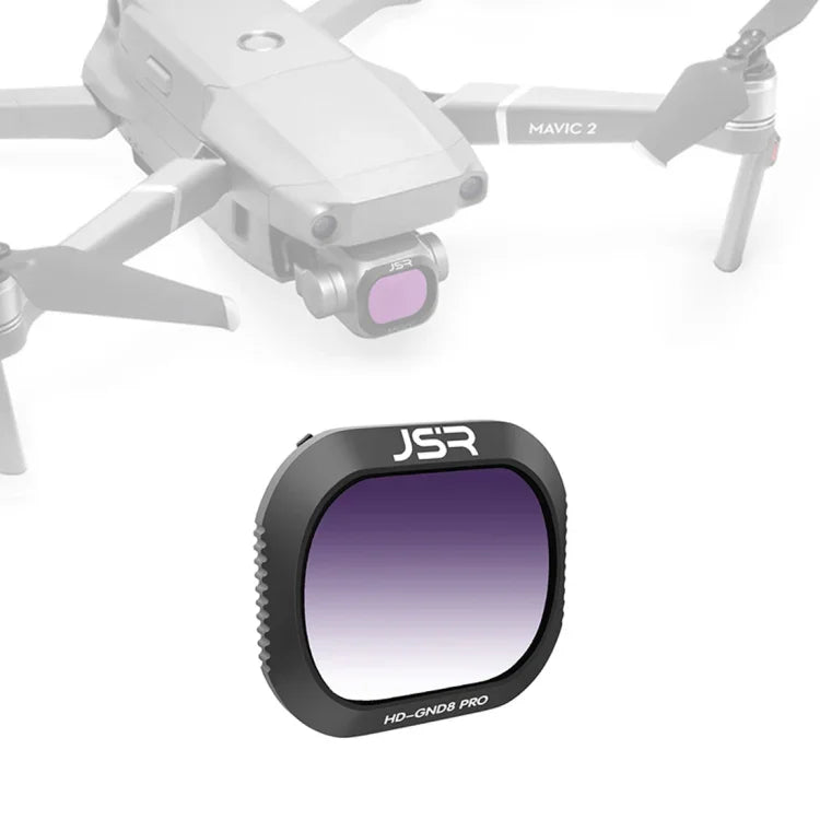 ฟิลเตอร์เลนส์เกรเดียนท์ GND8 สำหรับโดรน JSR DJI MAVIC 2 Pro, ฟิลเตอร์ GND8