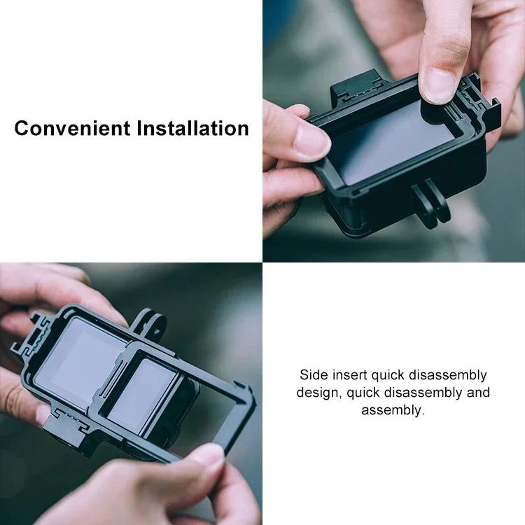 อุปกรณ์กรงกระต่ายสำหรับกล้องกีฬา PGYTECH P-11B-010 สำหรับ DJI Osmo Action