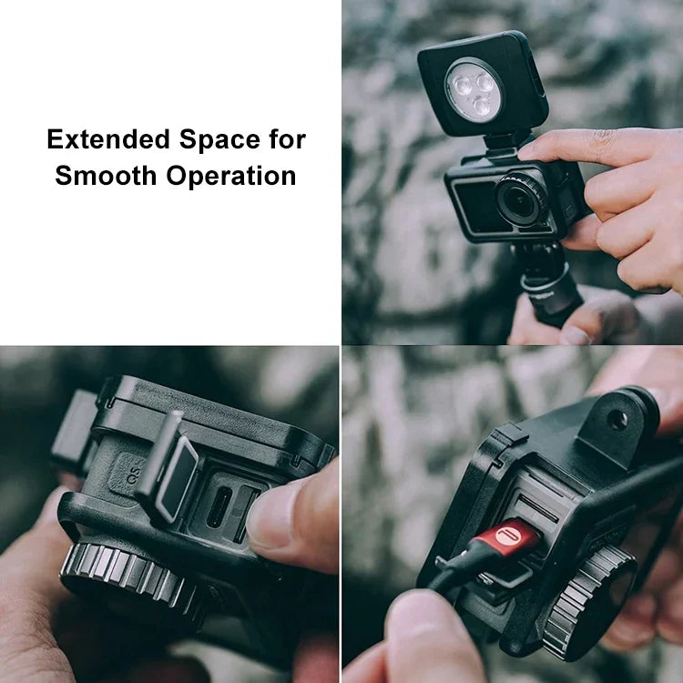 อุปกรณ์กรงกระต่ายสำหรับกล้องกีฬา PGYTECH P-11B-010 สำหรับ DJI Osmo Action