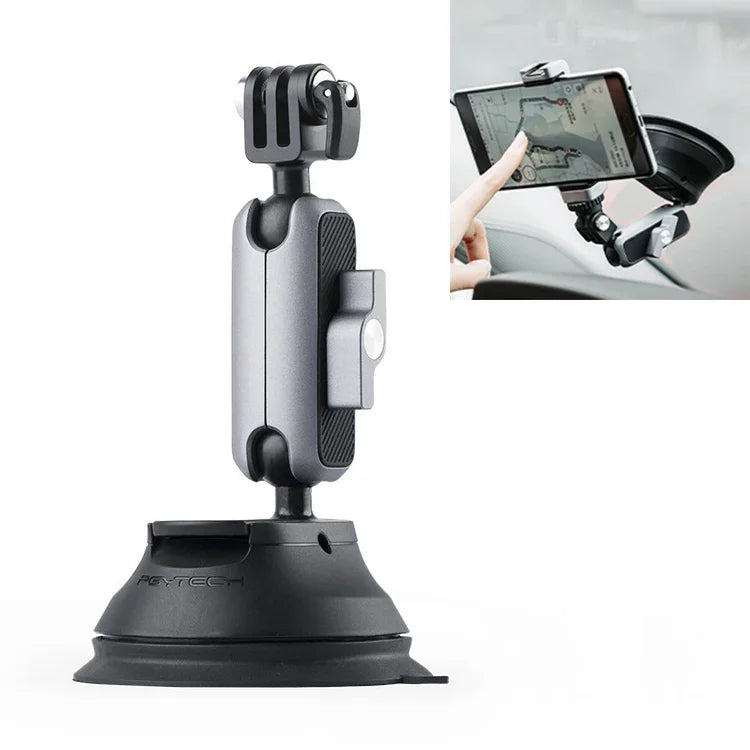 PGYTECH P-GM-132 ที่ยึดโทรศัพท์ด้วยถ้วยดูดสำหรับกล้องแอคชั่น DJI Osmo Action & GoPro 8/7, P-GM-132