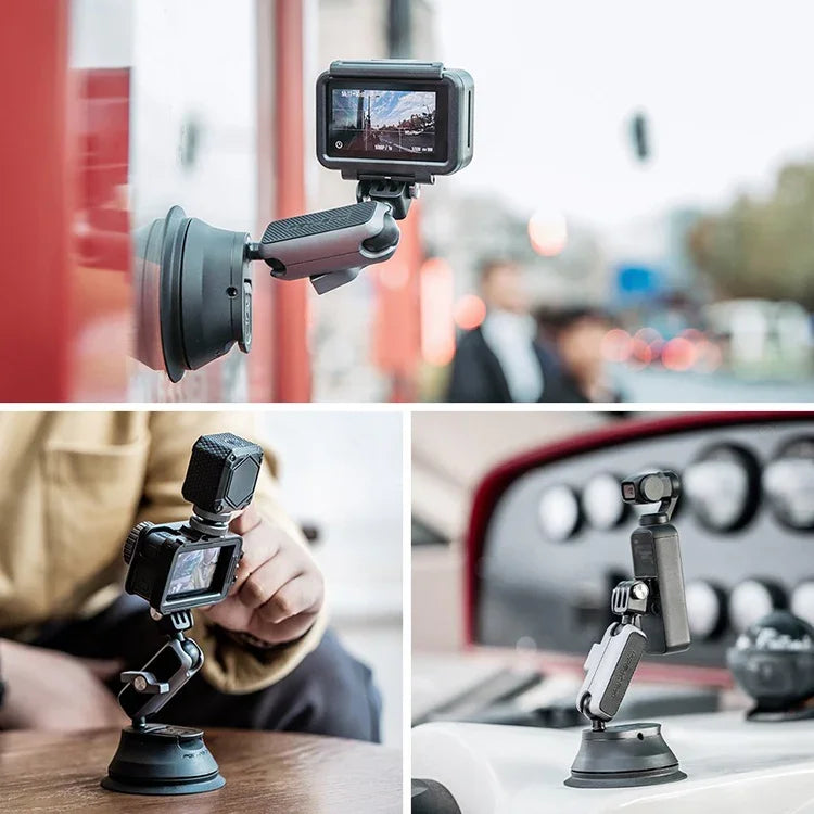 PGYTECH P-GM-132 ที่ยึดโทรศัพท์ด้วยถ้วยดูดสำหรับกล้องแอคชั่น DJI Osmo Action & GoPro 8/7, P-GM-132