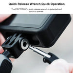 PGYTECH P-GM-132 ที่ยึดโทรศัพท์ด้วยถ้วยดูดสำหรับกล้องแอคชั่น DJI Osmo Action & GoPro 8/7, P-GM-132