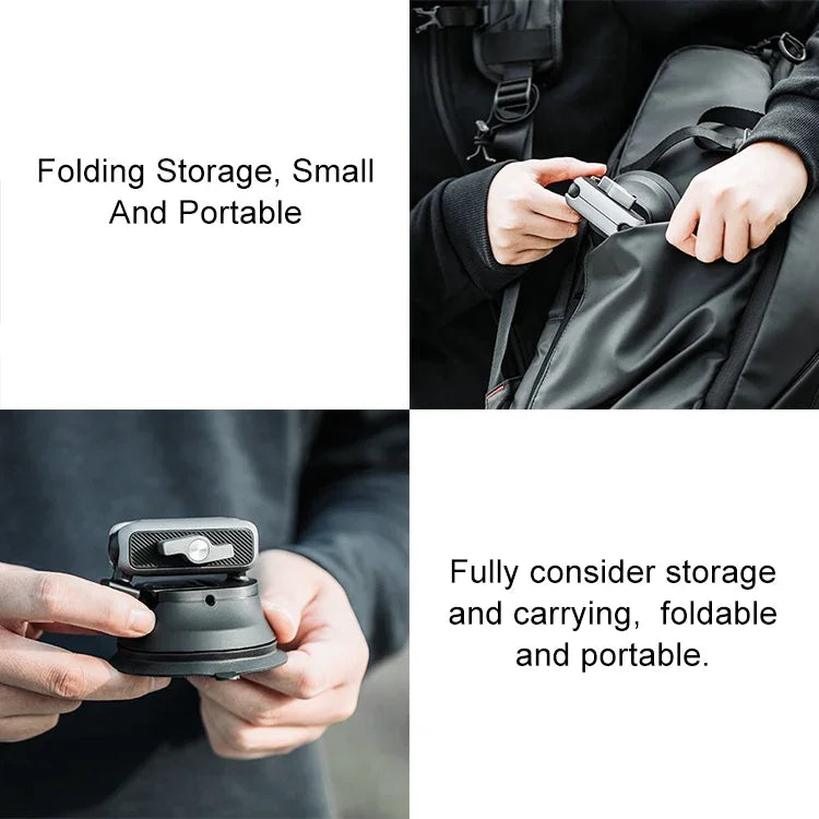 PGYTECH P-GM-132 ที่ยึดโทรศัพท์ด้วยถ้วยดูดสำหรับกล้องแอคชั่น DJI Osmo Action & GoPro 8/7, P-GM-132