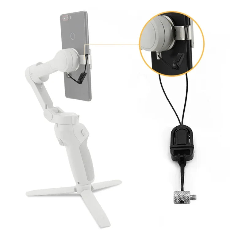 STARTRC คลิปที่ยึดโทรศัพท์ พร้อมสายคล้องกันหล่น สำหรับ DJI OM4 / Osmo Mobile 3