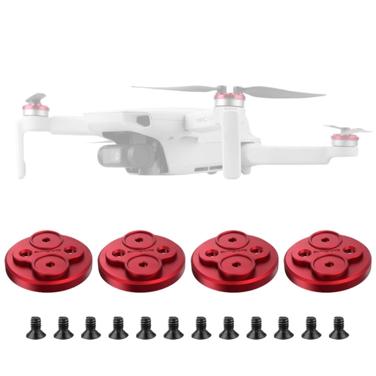 ฝาครอบป้องกันมอเตอร์โลหะ Sunnylife 4 ชิ้น สำหรับ DJI Mini 2