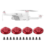 ฝาครอบป้องกันมอเตอร์โลหะ Sunnylife 4 ชิ้น สำหรับ DJI Mini 2
