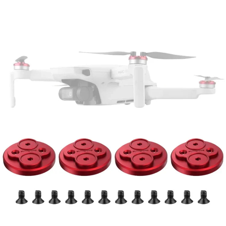ฝาครอบป้องกันมอเตอร์โลหะ Sunnylife 4 ชิ้น สำหรับ DJI Mini 2