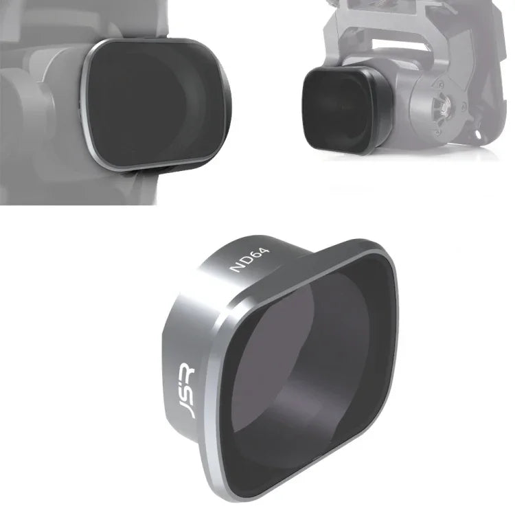 ฟิลเตอร์เลนส์ JSR KS ND64 สำหรับ DJI FPV, กรอบอะลูมิเนียมอัลลอย, ND64