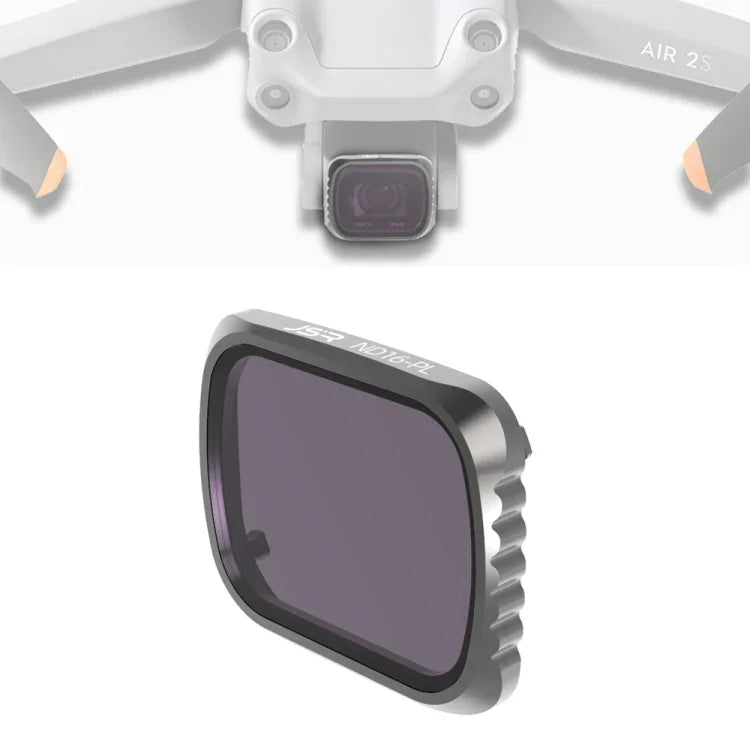 ฟิลเตอร์เลนส์ JSR KS ND16PL สำหรับ DJI Air 2S กรอบอะลูมิเนียม ND16PL