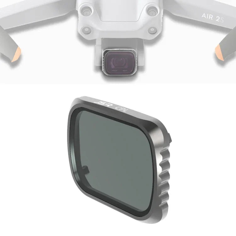 ฟิลเตอร์เลนส์ JSR KS CPL สำหรับ DJI Air 2S กรอบอะลูมิเนียม CPL