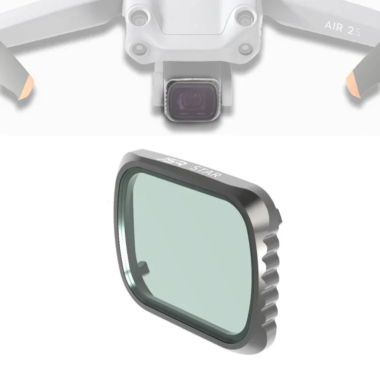 ฟิลเตอร์เลนส์ JSR KS STAR Effect สำหรับ DJI Air 2S กรอบอะลูมิเนียม STAR