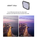 ฟิลเตอร์เลนส์ JSR KS 8-in-1 UV + CPL + ND8 + ND16 + ND32 + ND64 + STAR + NIGHT สำหรับ DJI Air 2S กรอบอะลูมิเนียม UV + CPL + ND8 + ND16 + ND32 + ND64 + STAR + NIGHT