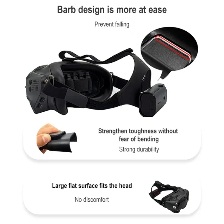 ที่ยึดคลิปชาร์จแบตเตอรี่ FPV-TDDCH-CQT สำหรับ DJI FPV Goggles V2 ที่ยึดแบตเตอรี่