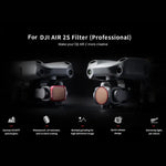 ฟิลเตอร์เลนส์ VND (6-9 สต็อป) แบบปรับได้ PGYTECH P-16B-065 สำหรับ DJI Air 2S, ฟิลเตอร์ VND (6-9 สต็อป)