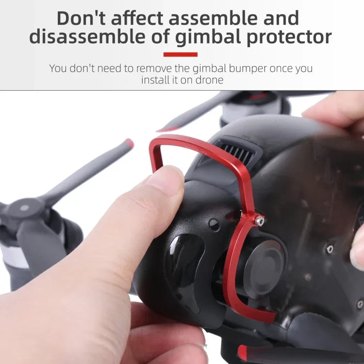 กันชนกันกระแทก Sunnylife FV-Q9353 สำหรับ DJI FPV ทำจากอลูมิเนียมอัลลอย, FV-Q9353