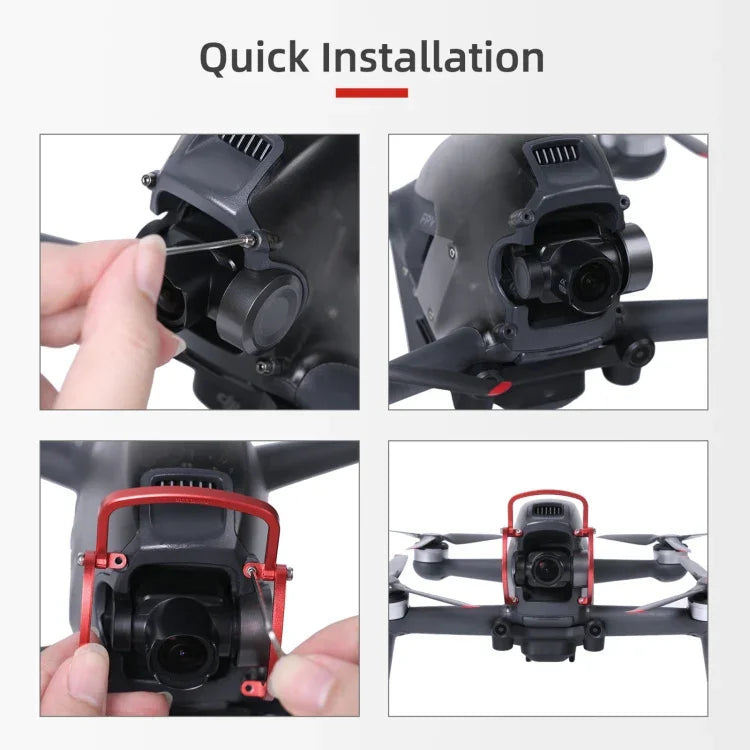 กันชนกันกระแทก Sunnylife FV-Q9353 สำหรับ DJI FPV ทำจากอลูมิเนียมอัลลอย, FV-Q9353