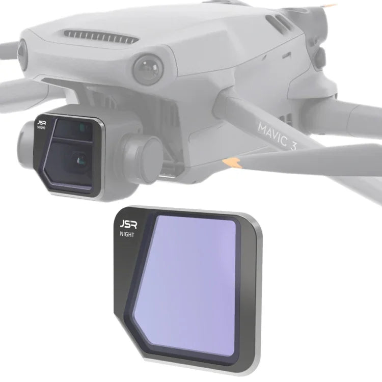 ฟิลเตอร์ลดแสงรบกวนกลางคืน NIGHT JSR สำหรับโดรน DJI Mavic 3, NIGHT