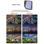 ฟิลเตอร์เลนส์ JSR Drone 8 in 1 MCUV+CPL+ND16+32+64+1000+STAR+NIGHT สำหรับ DJI Mavic 3, MCUV+CPL+ND16+32+64+1000+STAR+NIGHT