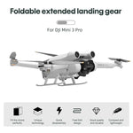ขาตั้งฝึกลงจอด STARTRC แบบพับได้ กันตก กันสกปรก สำหรับ DJI Mini 3 Pro, สำหรับ DJI Mini 3 Pro