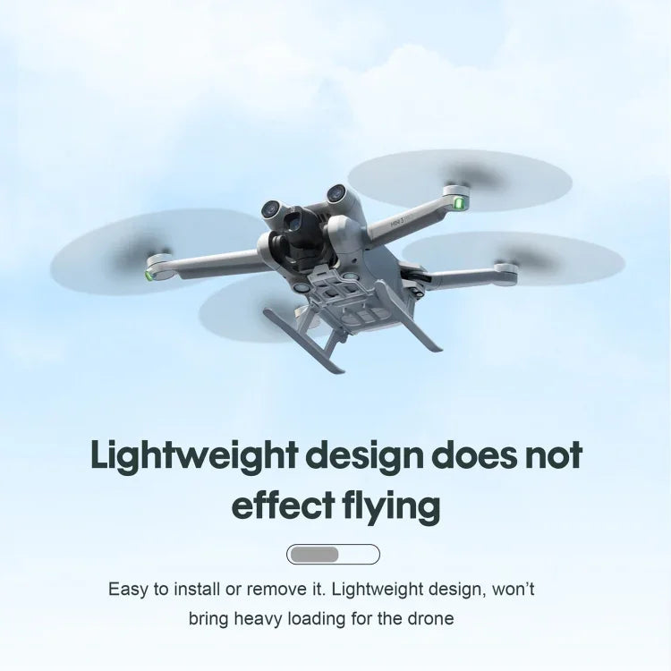 ขาตั้งฝึกลงจอด STARTRC แบบพับได้ กันตก กันสกปรก สำหรับ DJI Mini 3 Pro, สำหรับ DJI Mini 3 Pro