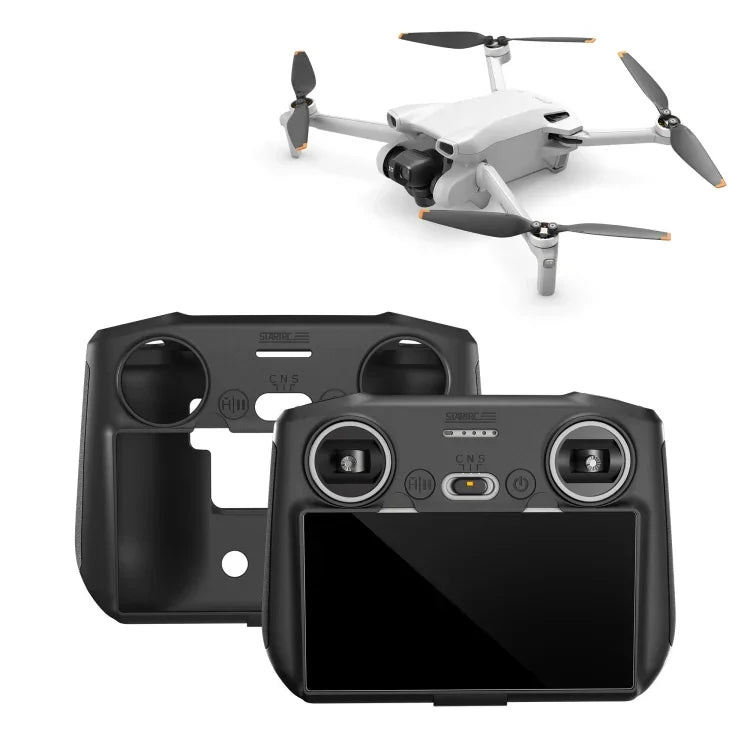 เคสซิลิโคนกันกระแทกกันรอย STARTRC สำหรับรีโมทคอนโทรล DJI Mini 3 Pro, สำหรับรีโมทคอนโทรล DJI Mini 3 Pro (สีเทา), สำหรับรีโมทคอนโทรล DJI Mini 3 Pro (สีดำ)