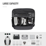 STARTRC กล่องพกพาสำหรับสะพายไหล่เก็บของสำหรับ DJI Mini 3 Pro / Air 2S / Mini 2 / Mavic 3 / Air 2