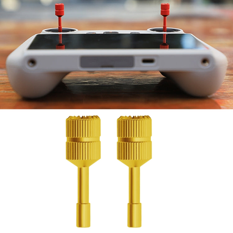 Sunnylife จอยสติ๊กขยายรีโมทคอนโทรลสำหรับ DJI Mini 3 Pro RC, Sunnylife MM3-YG460 สีแดง, Sunnylife MM3-YG460 สีไทเทเนียม, Sunnylife MM3-YG460 สีทอง