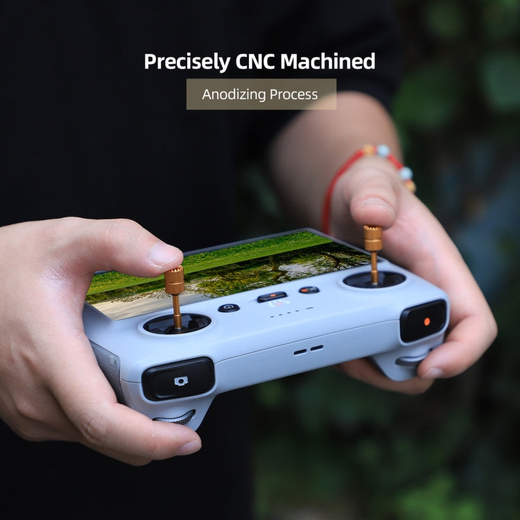 Sunnylife จอยสติ๊กขยายรีโมทคอนโทรลสำหรับ DJI Mini 3 Pro RC, Sunnylife MM3-YG460 สีแดง, Sunnylife MM3-YG460 สีไทเทเนียม, Sunnylife MM3-YG460 สีทอง