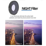 JSR ฟิลเตอร์เลนส์ NIGHT สำหรับ DJI Osmo Action 3, NIGHT